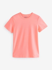 Vert/Orange/Rose - Lot de t-shirts essentiels à 3 courtes - Image 6 de 10