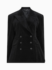 AllSaints Black Sevenh Cord Blazer - Image 10 of 10