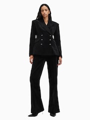 AllSaints Black Sevenh Cord Blazer - Image 6 of 10