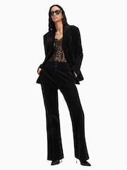 AllSaints Black Sevenh Cord Blazer - Image 7 of 10