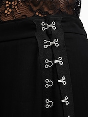 AllSaints Black Luna Skirt - Image 6 of 9