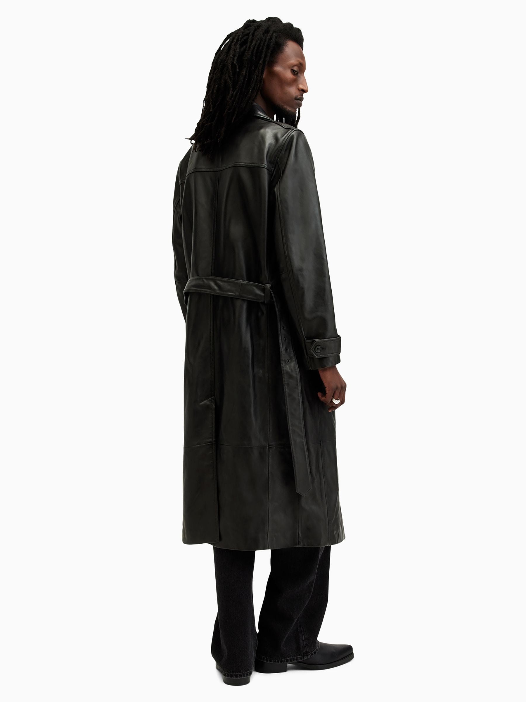 Buy AllSaints Black Neo Trench Coat from Next USA