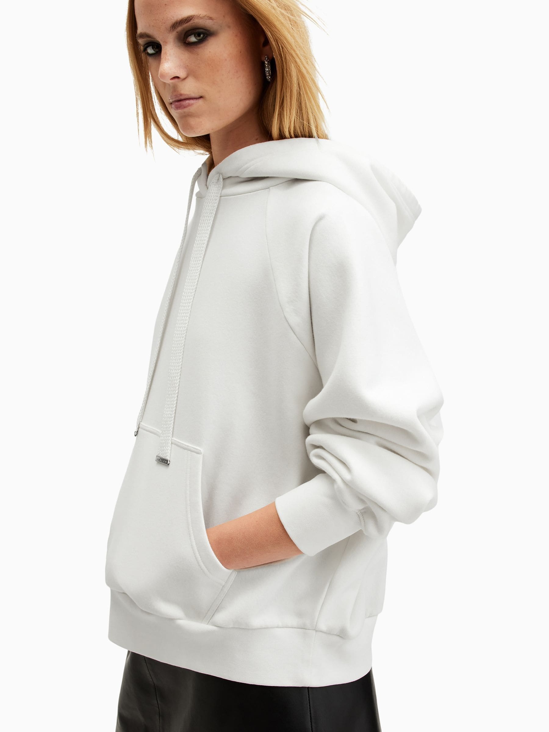 Buy AllSaints White Talon Underground Hoodie from Next USA