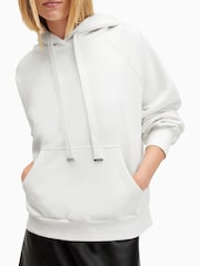 AllSaints White Talon Underground Hoodie - Image 7 of 8