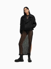 AllSaints Black Orla Jacket - Image 1 of 8