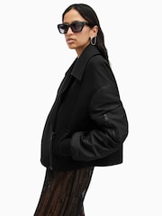 AllSaints Black Orla Jacket - Image 5 of 8