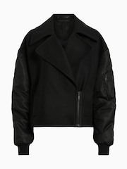 AllSaints Black Orla Jacket - Image 8 of 8