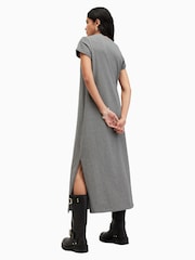 AllSaints Grey AllSaints Anna Maxi Dress - Image 4 of 5