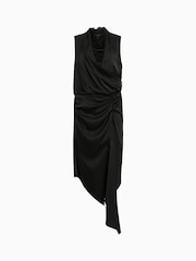 AllSaints Black Abi Lace Dress - Image 6 of 6