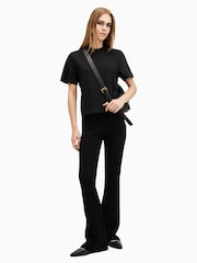 AllSaints Black Holli 100% Cotton T-Shirt - Image 4 of 6