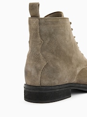 AllSaints Green Drago Suede Boots - Image 4 of 5
