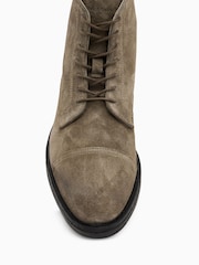 AllSaints Green Drago Suede Boots - Image 5 of 5