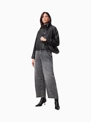 AllSaints Black Ryder Jacket - Image 3 of 10