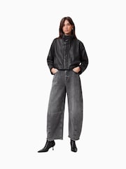 AllSaints Black Ryder Jacket - Image 7 of 10
