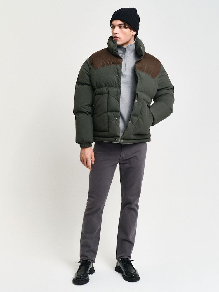 GANT Grey Regular Fit Soft Twill Jeans - Image 4 of 6