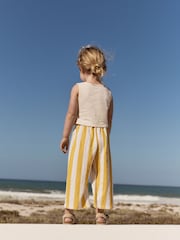 White Flowers Embroidered Waistcoat and Trousers Set (3mths-7yrs) - Image 2 of 3