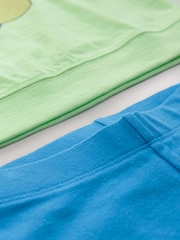 Green Bird Short Sleeve T-Shirt and Cycle Shorts Set (3mths-7yrs) - Image 9 of 9