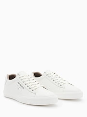 AllSaints White Underground Leather Low Top - Image 3 of 7