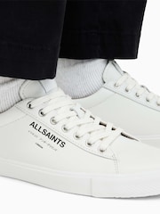 AllSaints White Underground Leather Low Top - Image 7 of 7