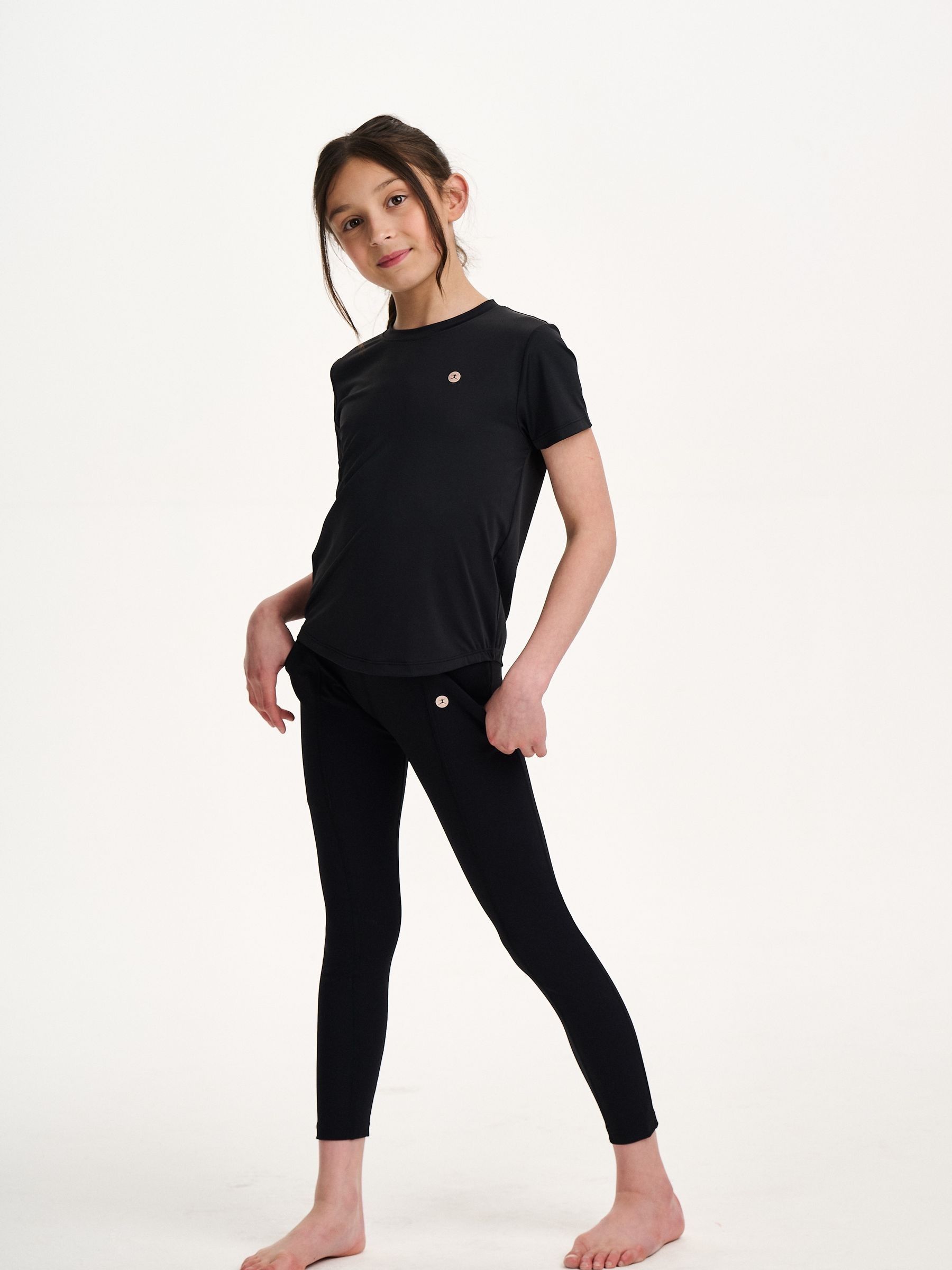 Buy Danskin High Waist Black Leggings With Pockets from Next Canada
