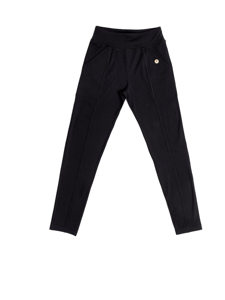 Danskin High Waist Black Leggings With Pockets - Image 2 of 5