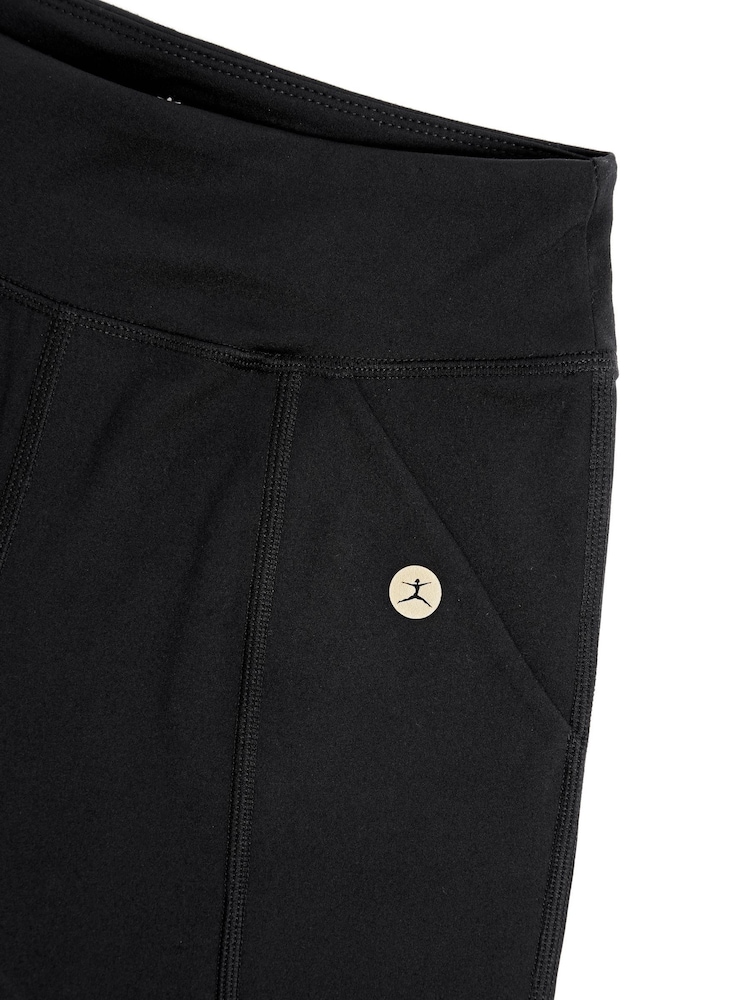 Danskin High Waist Black Leggings With Pockets - Image 5 of 5