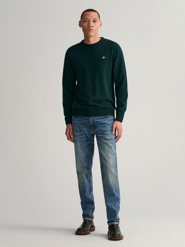 GANT Superfine Lambswool круглий виріз світр - Image 5 of 6