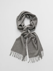 GANT Grey Unisex Wool Scarf - Image 2 of 3