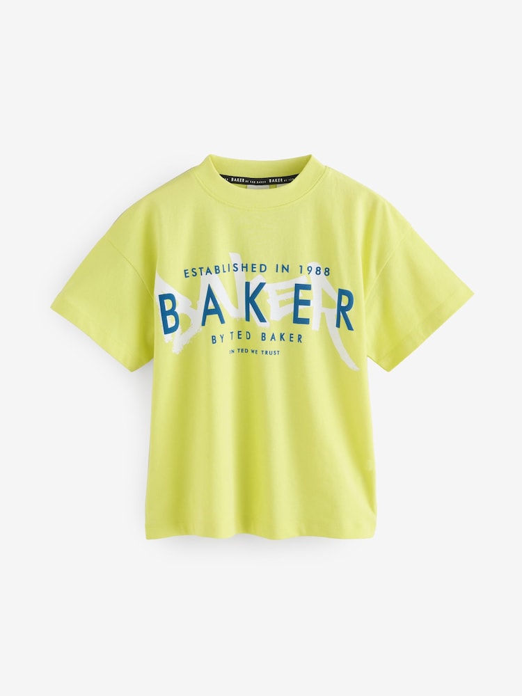 تيشرت قطن 100% مزين برسمة من Baker By Ted Baker - صورة 1 من 4 تيشرت قطن 100% مزين برسمة من Baker By Ted Baker - صورة 1 من 4