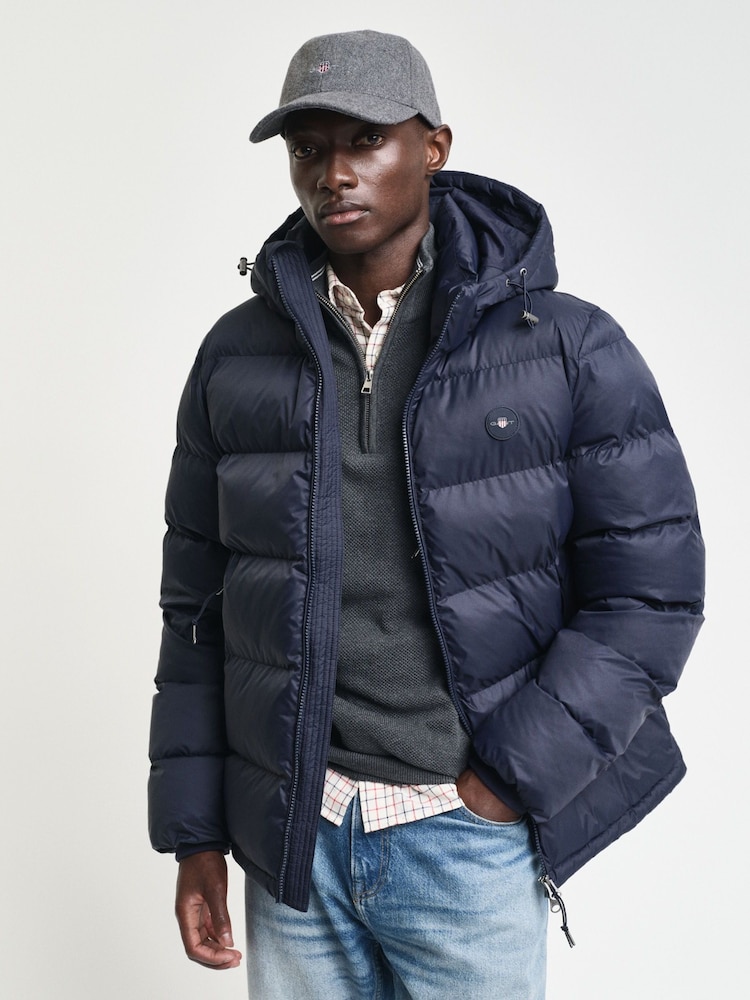 GANT Blue Active Cloud Jacket - Image 1 of 6