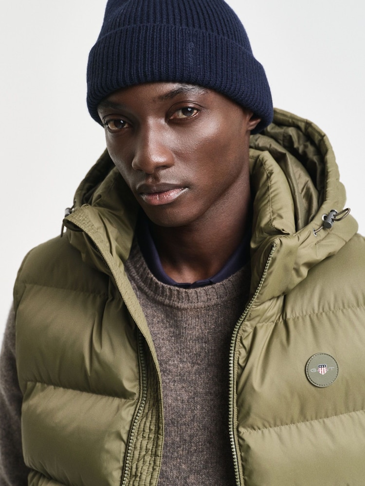 GANT Green Active Cloud Gilet - Image 6 of 6