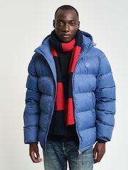 GANT Blue Chrome Active Cloud Jacket - Image 1 of 9