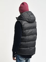 GANT Black Active Cloud Gilet - Image 2 of 6