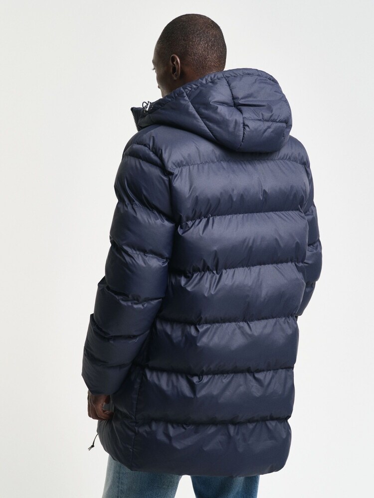 GANT Blue Active Cloud Mid Length Jacket - Image 2 of 6
