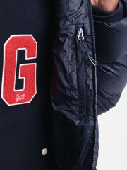 GANT Blue Active Cloud Mid Length Jacket - Image 5 of 6