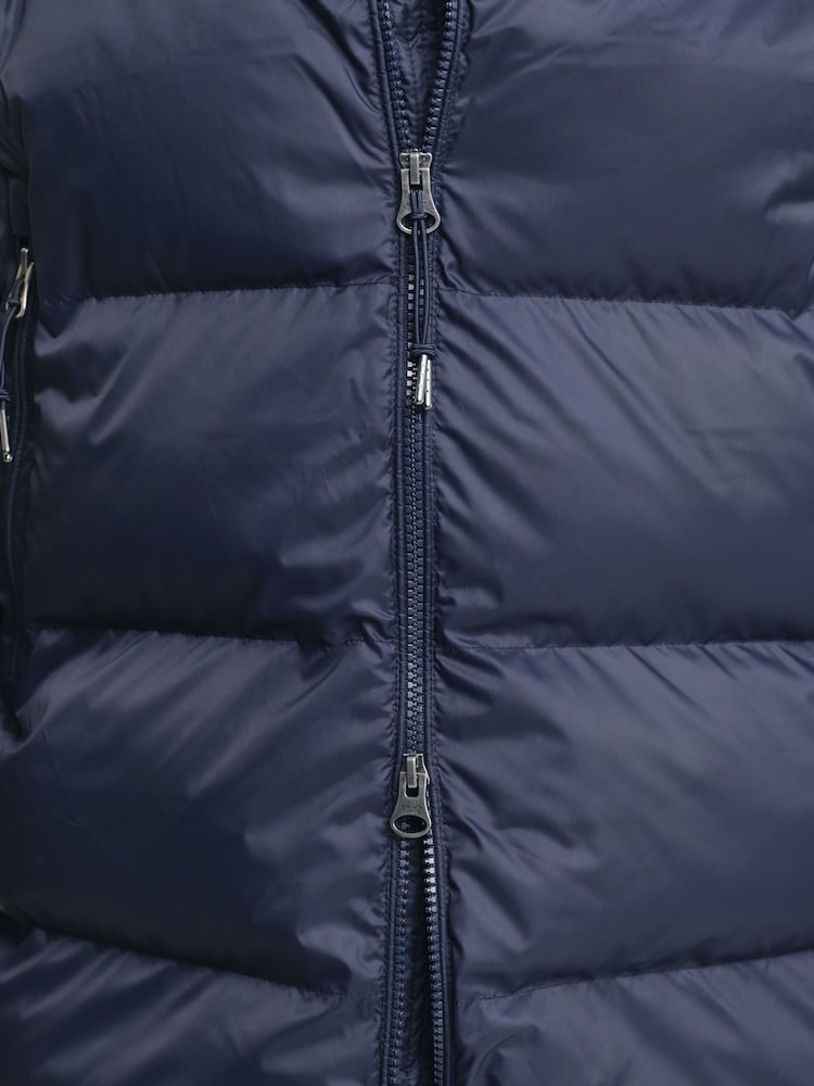 GANT Blue Active Cloud Mid Length Jacket - Image 6 of 6