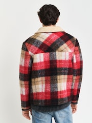 GANT Red Sherpa Jacket - Image 3 of 7