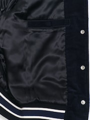 GANT Blue Courduroy Varsity 100% Cotton Jacket - Image 5 of 5