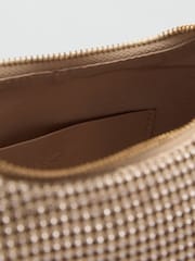 Mango Gold Chain Bag With Crystals - Image 3 of 3