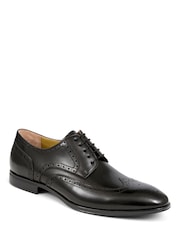 Jones Bootmaker Middleham Leather Oxford Black Shoes - Image 2 of 5