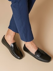 Черный - Кожаные лоферы Jones Bootmaker Paterson - Image 1 of 6