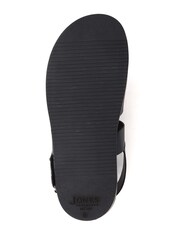 Jones Bootmaker Worcester Leather Black Sandals - Image 5 of 5