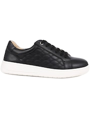 Negro - Zapatillas de deporte de piel con cordones Allana de Jones Bootmaker - Imagen 1 de 5
