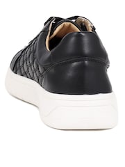 Negro - Zapatillas de deporte de piel con cordones Allana de Jones Bootmaker - Imagen 3 de 5