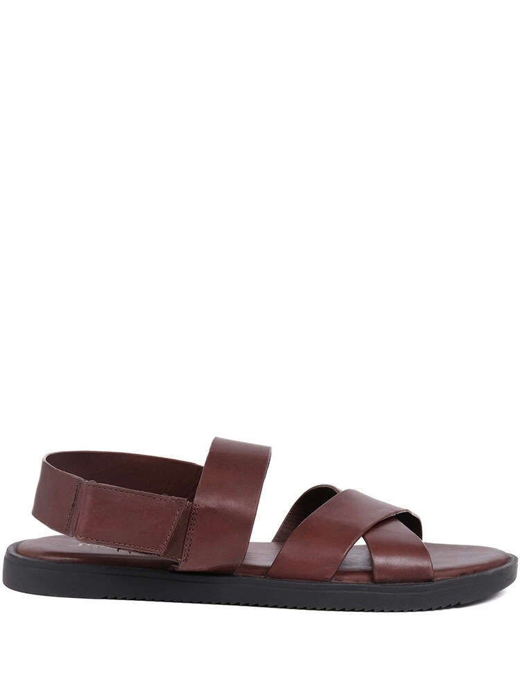 Jones Bootmaker Worcester Leather Black Sandals - Image 1 of 5