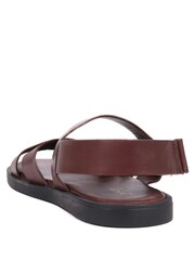 Jones Bootmaker Worcester Leather Black Sandals - Image 3 of 5
