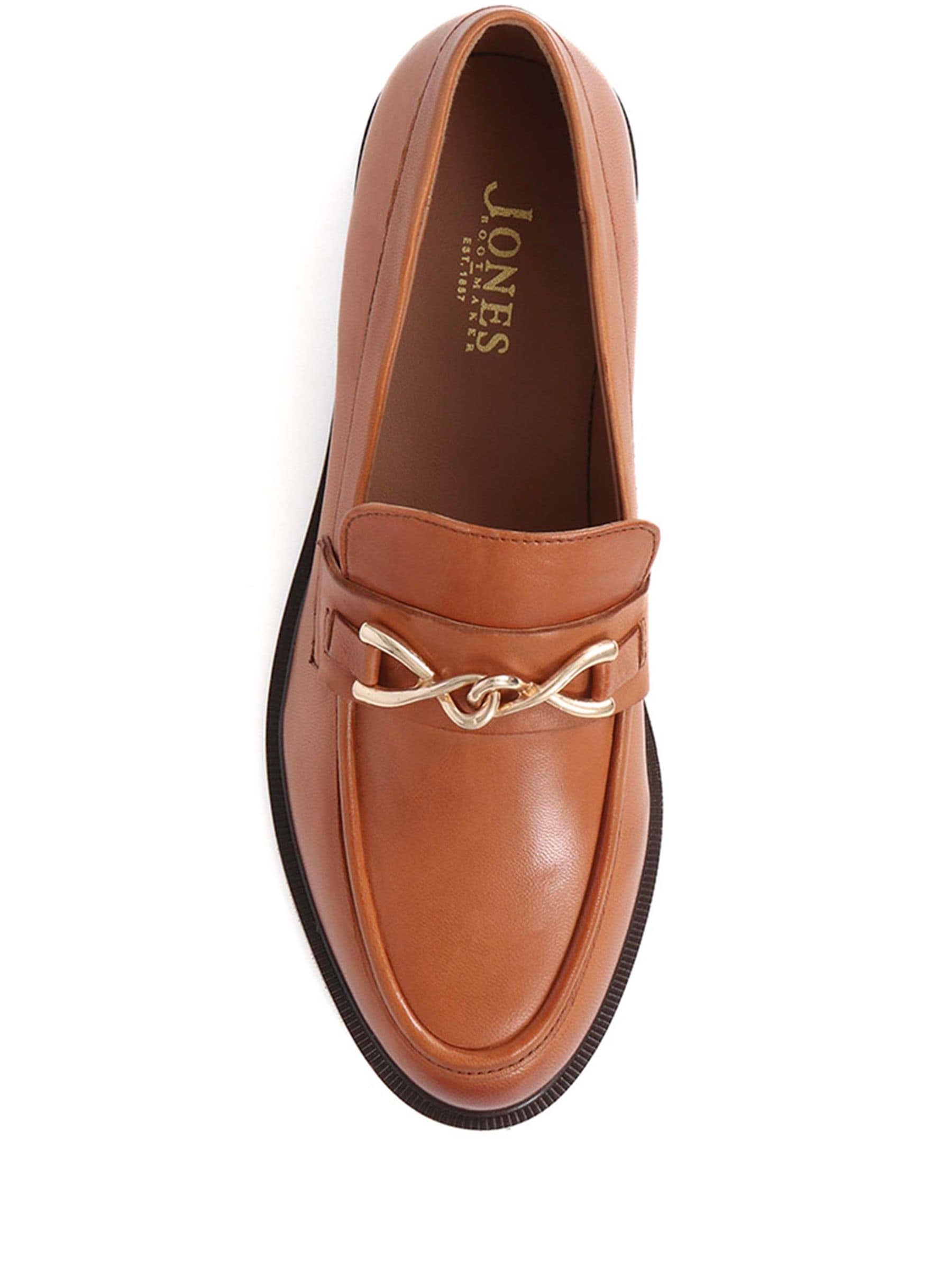 Buy Jones Bootmaker Brown Mari Leather Loafers from Next USA