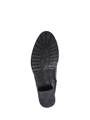 Jones Bootmaker Cinzia Leather Riding Knee High Black Boots - Image 5 of 5
