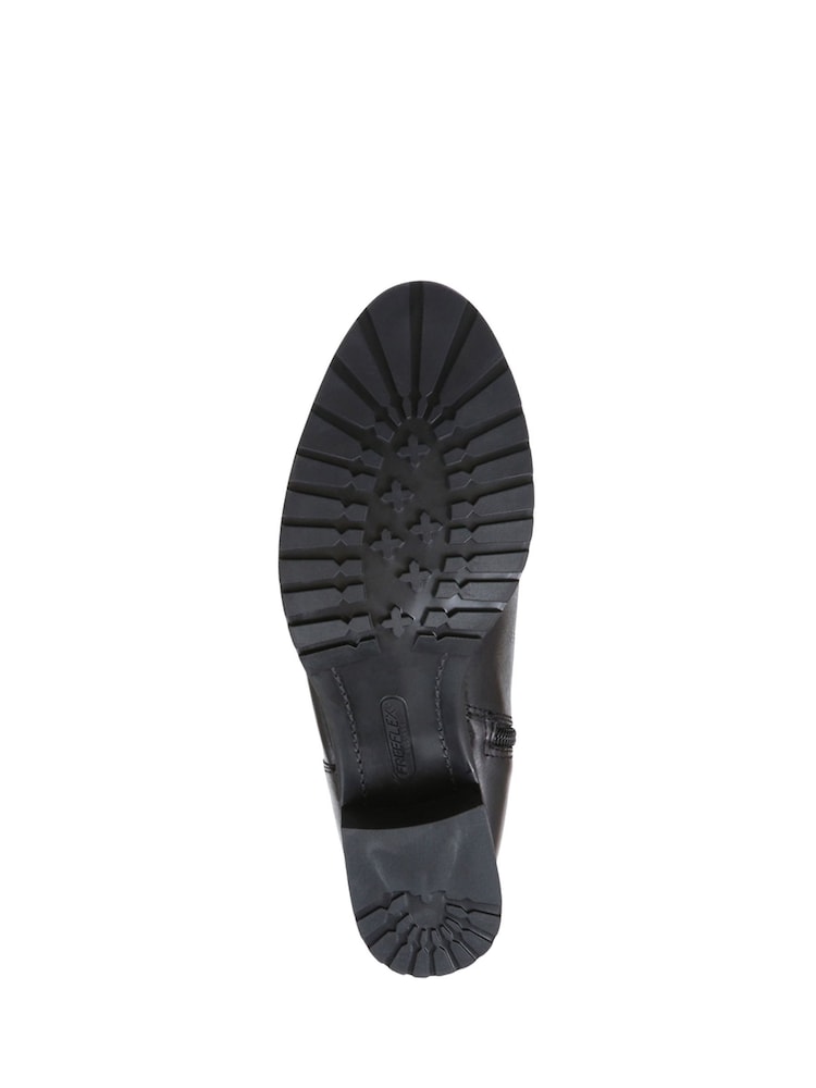 Jones Bootmaker Cinzia Leather Riding Knee High Black Boots - Image 5 of 5