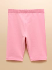 Blau und Pink - Joules Cartwheel Pack Of Two Cotton Stretch Cycling Shorts - Bild 6 von 11